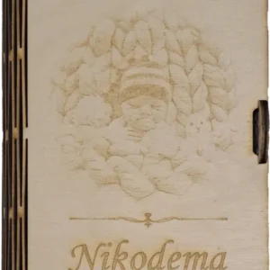 Pudełko na pieniądze z grawerem zdjęcia